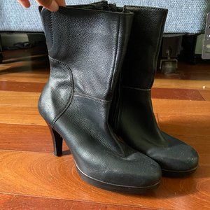 vintage leather booties